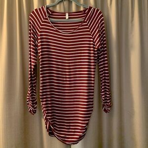 Pink Blush maternity top